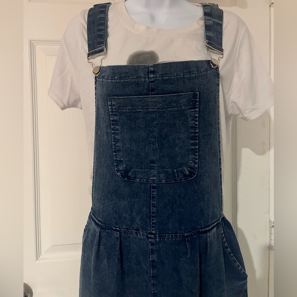 Overall  Blue Women's Jeans XL